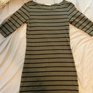 Fall green fitted dress ✨